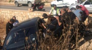 حادث سير مروع.. وسقوط 4 جرحى