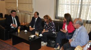 وزير الاقتصاد يزور النبطية‎