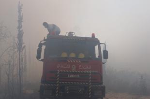 قنابل حارقة معادية أشعلت حرائق في بلدات جنوبية وفرق الدفاع المدني واجهت مخاطر تحت ظلّ مخلفات تفجيرية