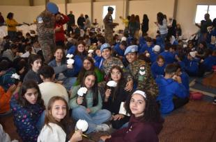 الكتيبة الهندية في اليونيفيل تنظّم ورشة عمل بيئية بعنوان «إعادة التدوير وإعادة الاستخدام»