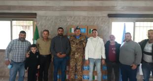 حصص غذائية من الكتيبة الإيطالية لبلدية الماري والمجيدية