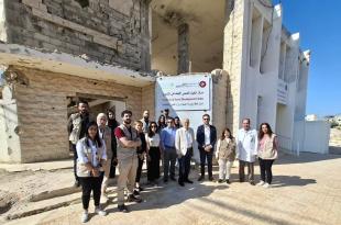 وفد فرنسي ودولي يزور مركز مؤسسة عامل في الخيام ويؤكد الالتزام  على الدعم