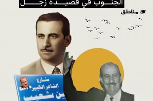 أبو علي زين شعيب، الجنوب في قصيدة زجل