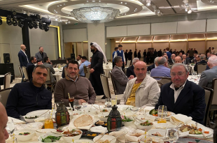 بالصور: حفل إفطار جَمَعَ فعاليات خيامية في بيروت