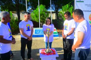 الكتيبة الهندية تحتفل باليوم الدولي الحادي عشر لليوغا بمشاركة اليونيفيل والمجتمع المحلي