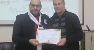 في عيدها الـ14.. وكالة أنباء العاصفة العربية تكرّم الزميل محمد ع. درويش