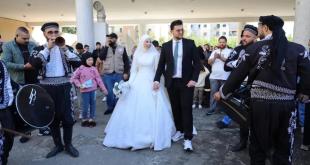 خليل وزينب وعرسٌ كسر الحزن بمركز النزوح: الفرح يكتمل بالعودة