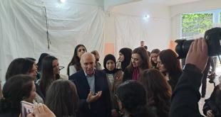 زيارة وزارية وأممية إلى مدرسة وطى المصيطبة: بالتعاون مع مؤسسة عامل